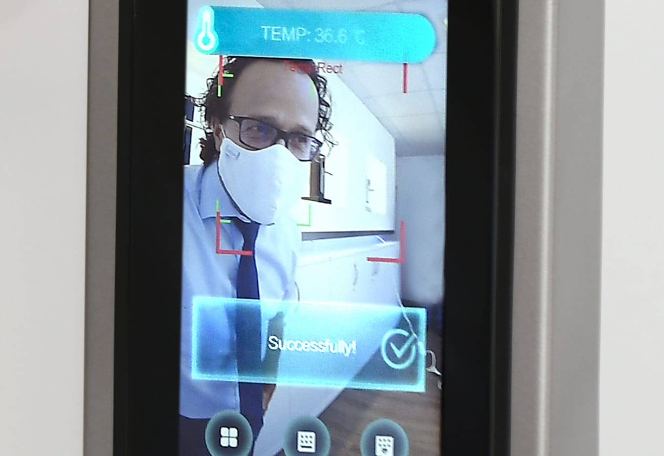 Temperatur Kamera stehend